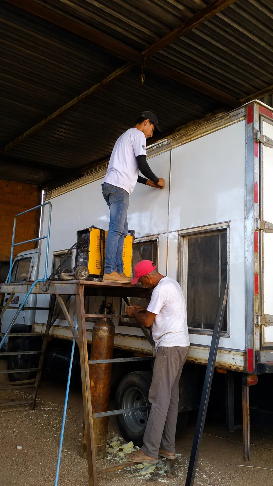 Recuperação estrutural de lateral
